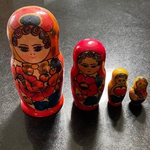 Russian nesting dolls for them in total traditional matryosha babushka d…